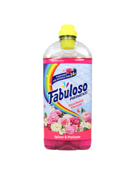 fabuloso detergente per pavimenti - 1250ml - freschezza floreale: tuttocasashop.live: pulizia e cura della casa