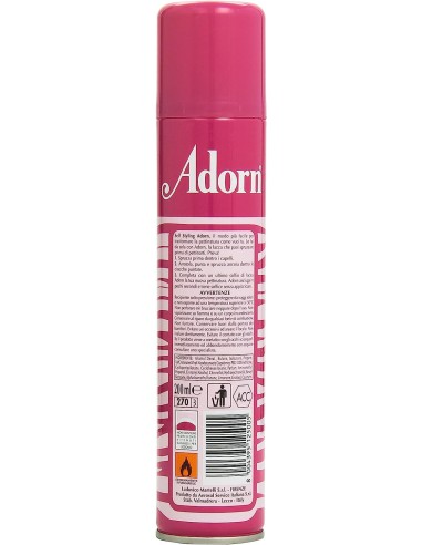 adorn lacca per capelli spray - 200ml - fissaggio normale: tuttocasashop.live: igiene e cura della persona