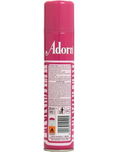 adorn lacca per capelli spray - 200ml - fissaggio normale: tuttocasashop.live: igiene e cura della persona