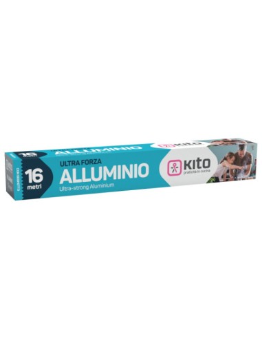 kito alluminio per alimenti - rotolo da 16 metri: tuttocasashop.live: carta & monouso