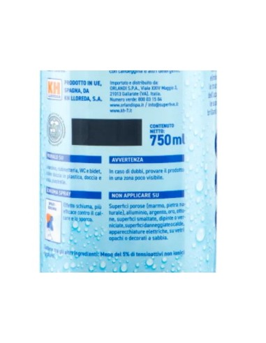 kh7 spray professionale - 750ml - anticalcare - disincrosta e fa brillare: tuttocasashop.live: pulizia e cura della casa