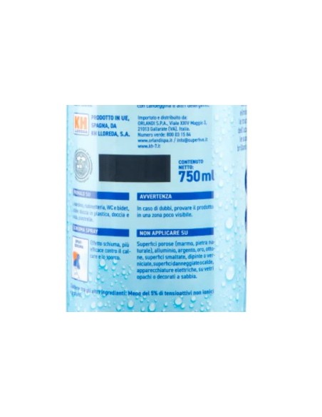 kh7 spray professionale - 750ml - anticalcare - disincrosta e fa brillare: tuttocasashop.live: pulizia e cura della casa