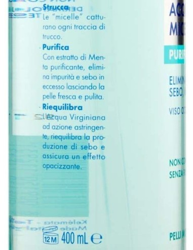 venus acqua micellare 400ml - purificante - struccante pelli miste o grasse: tuttocasashop.live: igiene e cura della persona