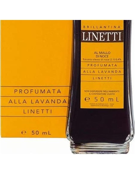 linetti brillantina per capelli - 50ml - al mallo di noce - alla lavanda: tuttocasashop.live: igiene e cura della persona