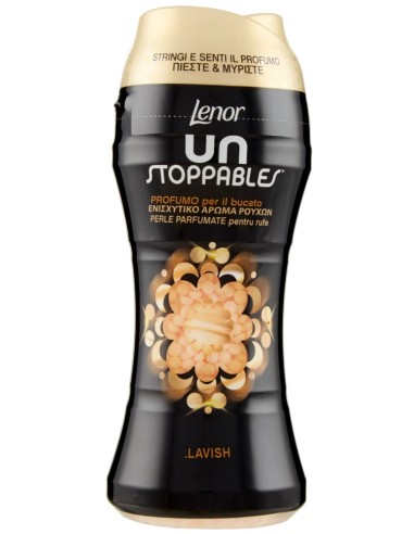 lenor unstoppables profumo in perle per bucato - 210g - lavish: tuttocasashop.live: prodotti per bucato e tessuti