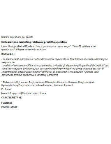 lenor unstoppables profumo in perle per bucato - 210g - lavish: tuttocasashop.live: prodotti per bucato e tessuti