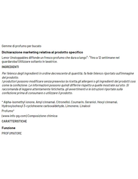 lenor unstoppables profumo in perle per bucato - 210g - lavish: tuttocasashop.live: prodotti per bucato e tessuti