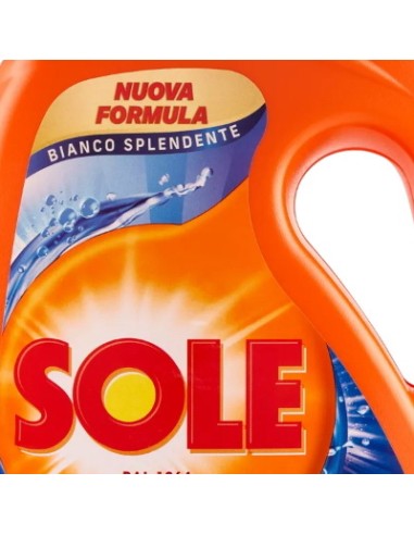 sole detersivo lavatrice liquido - 41 lavaggi 1845ml - bianco splendente: tuttocasashop.live: prodotti per bucato e tessuti