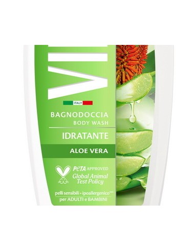 vidal bagnodoccia 500ml - idratante - aloe vera: tuttocasashop.live: igiene e cura della persona