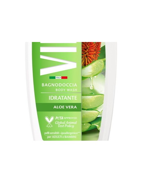 vidal bagnodoccia 500ml - idratante - aloe vera: tuttocasashop.live: igiene e cura della persona