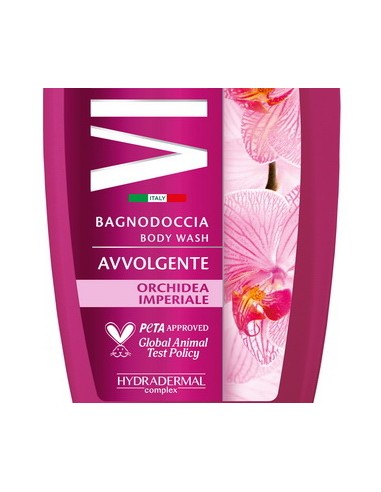 vidal bagnodoccia 500ml - avvolgente - imperial orchid - orchidea imperiale: tuttocasashop.live: igiene e cura della persona