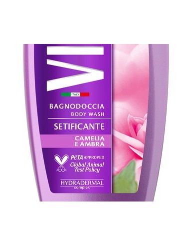 vidal bagnodoccia 500ml - setificante - sensual touch - camelia e ambra: tuttocasashop.live: igiene e cura della persona