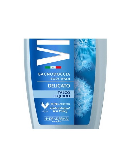 vidal bagnodoccia 500ml - sensitive - delicato - talco: tuttocasashop.live: igiene e cura della persona