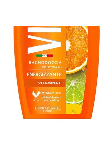 vidal bagnodoccia 500ml - energizzante - vitamina c: tuttocasashop.live: igiene e cura della persona