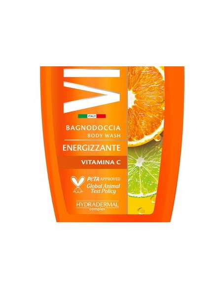 vidal bagnodoccia 500ml - energizzante - vitamina c: tuttocasashop.live: igiene e cura della persona