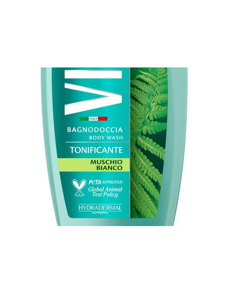 vidal bagnodoccia 500ml - tonificante - white musk - muschio bianco: tuttocasashop.live: igiene e cura della persona