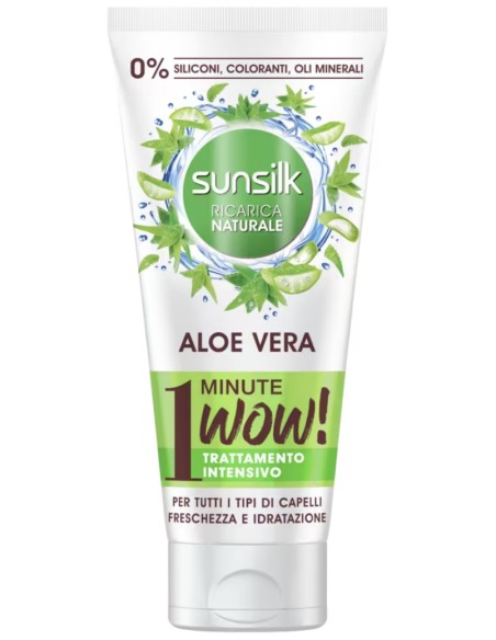 sunsilk 1minute wow trattamento intensivo - 180ml - aloe vera: tuttocasashop.live: igiene e cura della persona