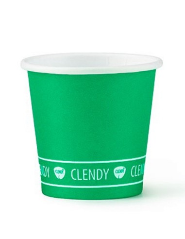 clendy bicchieri caffe' monouso in carta da 75ml - 50 pezzi - verde: tuttocasashop.live: carta & monouso