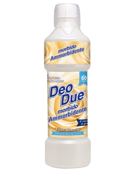 deo due ammorbidente profuma biancheria 50 lavaggi 1 litro - fleur blanche: tuttocasashop.live: prodotti per bucato e tessuti