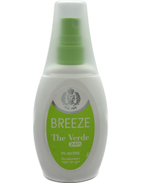 breeze deodorante vapo no-gas - 75ml - the verde: tuttocasashop.live: igiene e cura della persona
