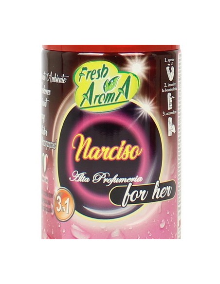 fresh aroma ricarica deodorante per diffusore automatico - 250ml - narciso: tuttocasashop.live: pulizia e cura della casa