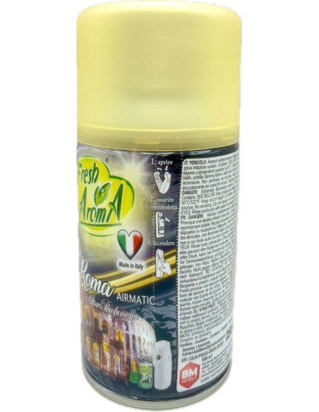 fresh aroma ricarica deodorante per diffusore automatico - 250ml - roma: tuttocasashop.live: pulizia e cura della casa