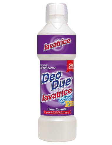 deo due lavatrice detersivo igienizzante 25 lavaggi 1 litro - fleur oriental: tuttocasashop.live: prodotti per bucato e tessuti