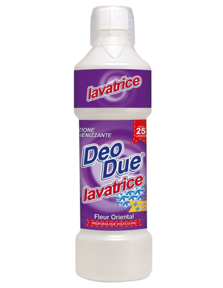 deo due lavatrice detersivo igienizzante 25 lavaggi 1 litro - fleur oriental: tuttocasashop.live: prodotti per bucato e tessuti