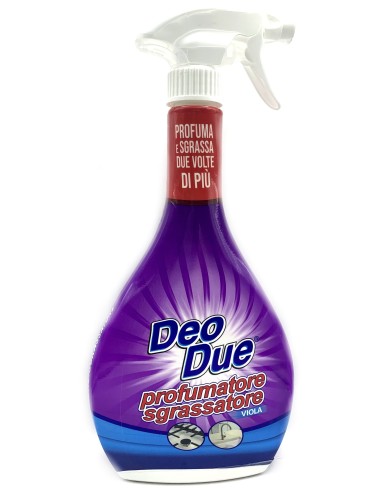 deo due profumatore 4in1 profuma sgrassa igienizza lucida - 600ml - viola: tuttocasashop.live: pulizia e cura della casa