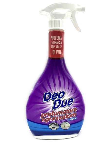 deo due profumatore 4in1 profuma sgrassa igienizza lucida - 600ml - viola: tuttocasashop.live: pulizia e cura della casa