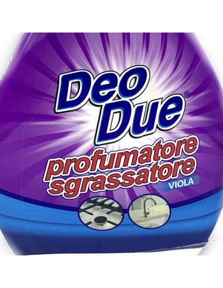 deo due profumatore 4in1 profuma sgrassa igienizza lucida - 600ml - viola: tuttocasashop.live: pulizia e cura della casa