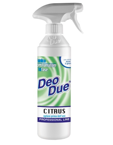 deo due profumatore bifase profumante neutralizzante - 500ml - citrus: tuttocasashop.live: pulizia e cura della casa