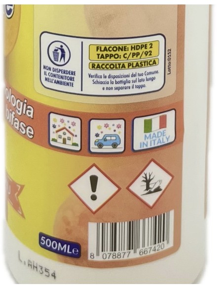 deo due profumatore bifase profumante neutralizzante - 500ml - fruttato: tuttocasashop.live: pulizia e cura della casa