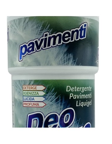 deo due pavimenti liquigel detergente igienizzante - 750ml - ozonato: tuttocasashop.live: pulizia e cura della casa