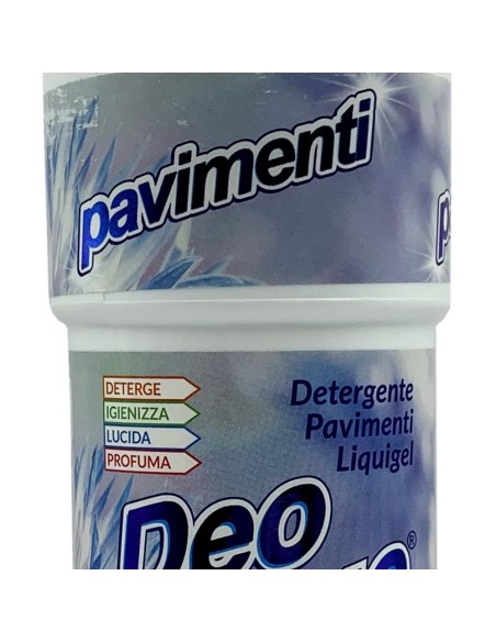 deo due pavimenti liquigel detergente igienizzante - 750ml - talcato: tuttocasashop.live: pulizia e cura della casa