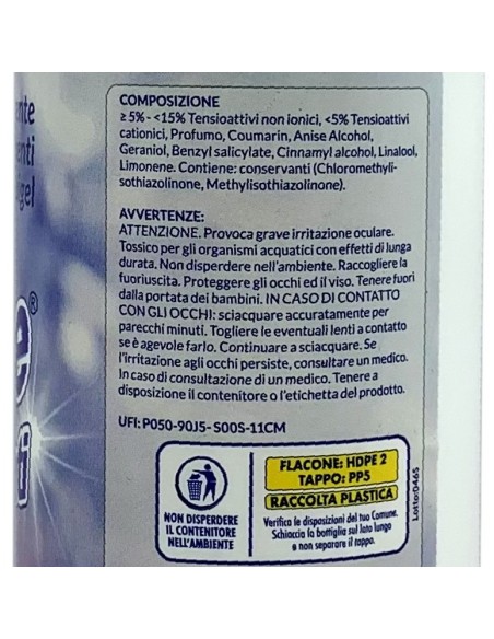 deo due pavimenti liquigel detergente igienizzante - 750ml - talcato: tuttocasashop.live: pulizia e cura della casa
