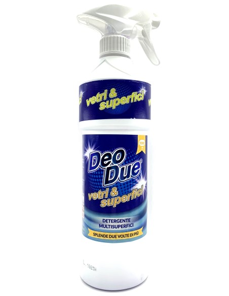 deo due vetri & superfici - 750ml - detergente multisuperfici: tuttocasashop.live: pulizia e cura della casa