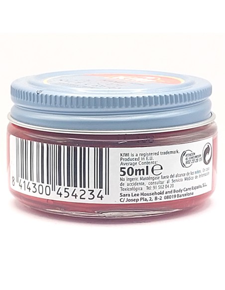 kiwi crema lucidante per scarpe e calzature - 50ml - rosso: tuttocasashop.live: prodotti per bucato e tessuti