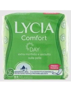 lycia assorbenti ultra maxi comfort - 16 pezzi - anatomico: tuttocasashop.live: igiene e cura della persona