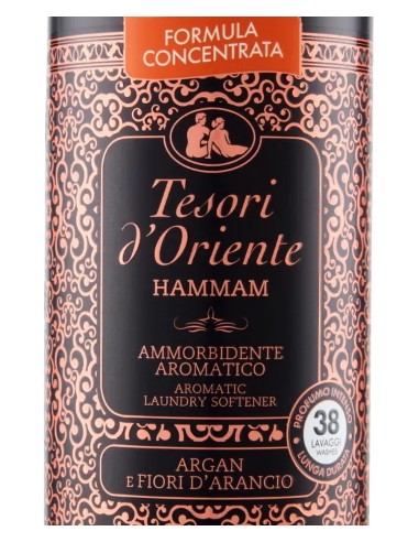 tesori d'oriente ammorbidente - 38 lavaggi 760ml - hammam: tuttocasashop.live: prodotti per bucato e tessuti
