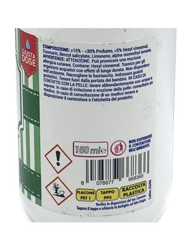 deo due gocce profumabiancheria 150ml - profumatore per bucato - aloe: tuttocasashop.live: prodotti per bucato e tessuti