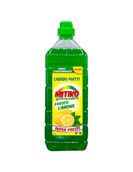 mitiko detersivo per piatti a mani - 1850ml - limone: tuttocasashop.live: pulizia e cura della casa