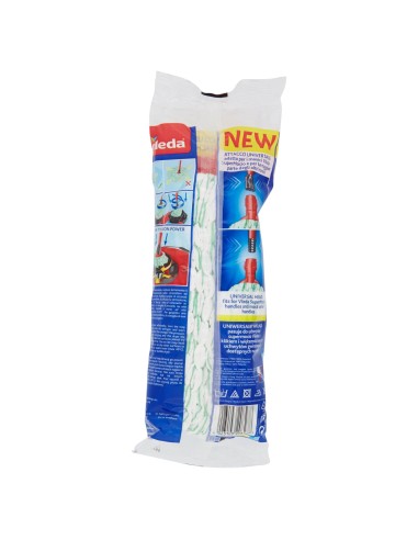vileda microfibre&clean mop ricambio per mocio vileda con attacco universale: tuttocasashop.live: pulizia e cura della casa