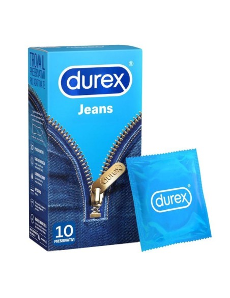 durex settebello profilattici - 10 pezzi - jeans: tuttocasashop.live: igiene e cura della persona