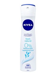 nivea deodorante spray - 150ml - fresh natural: tuttocasashop.live: igiene e cura della persona