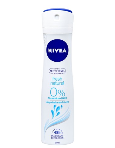 nivea deodorante spray - 150ml - fresh natural: tuttocasashop.live: igiene e cura della persona
