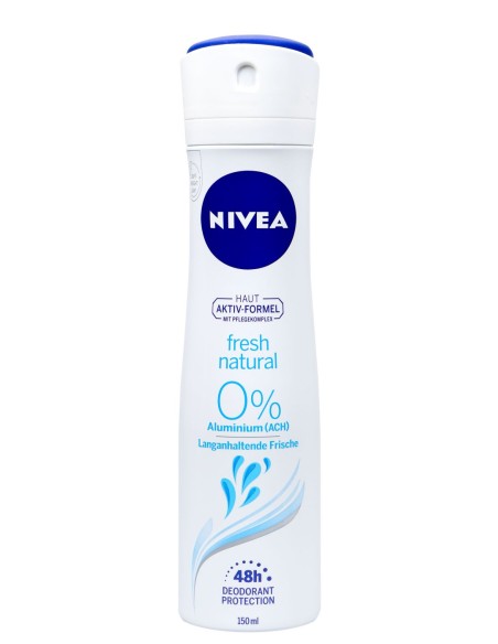 nivea deodorante spray - 150ml - fresh natural: tuttocasashop.live: igiene e cura della persona