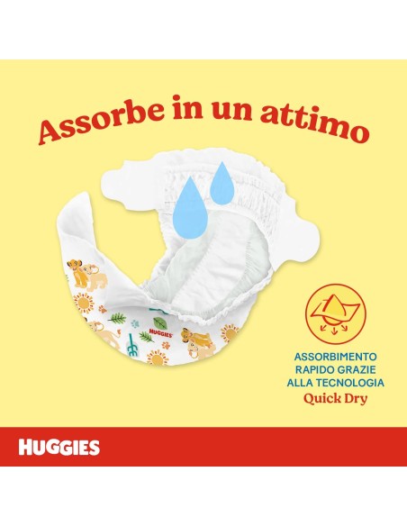 huggies unistar - 18 pannolini taglia 3 midi 4-9 kg: tuttocasashop.live: igiene e cura della persona