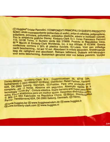 huggies unistar - 12 pannolini taglia 6 xl extra large 15-30 kg: tuttocasashop.live: igiene e cura della persona