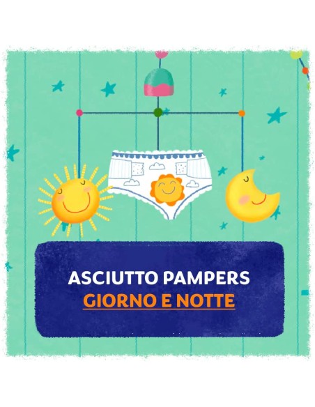 pampers sole e luna - 21 pannolini taglia 2 mini 3-6 kg: tuttocasashop.live: igiene e cura della persona